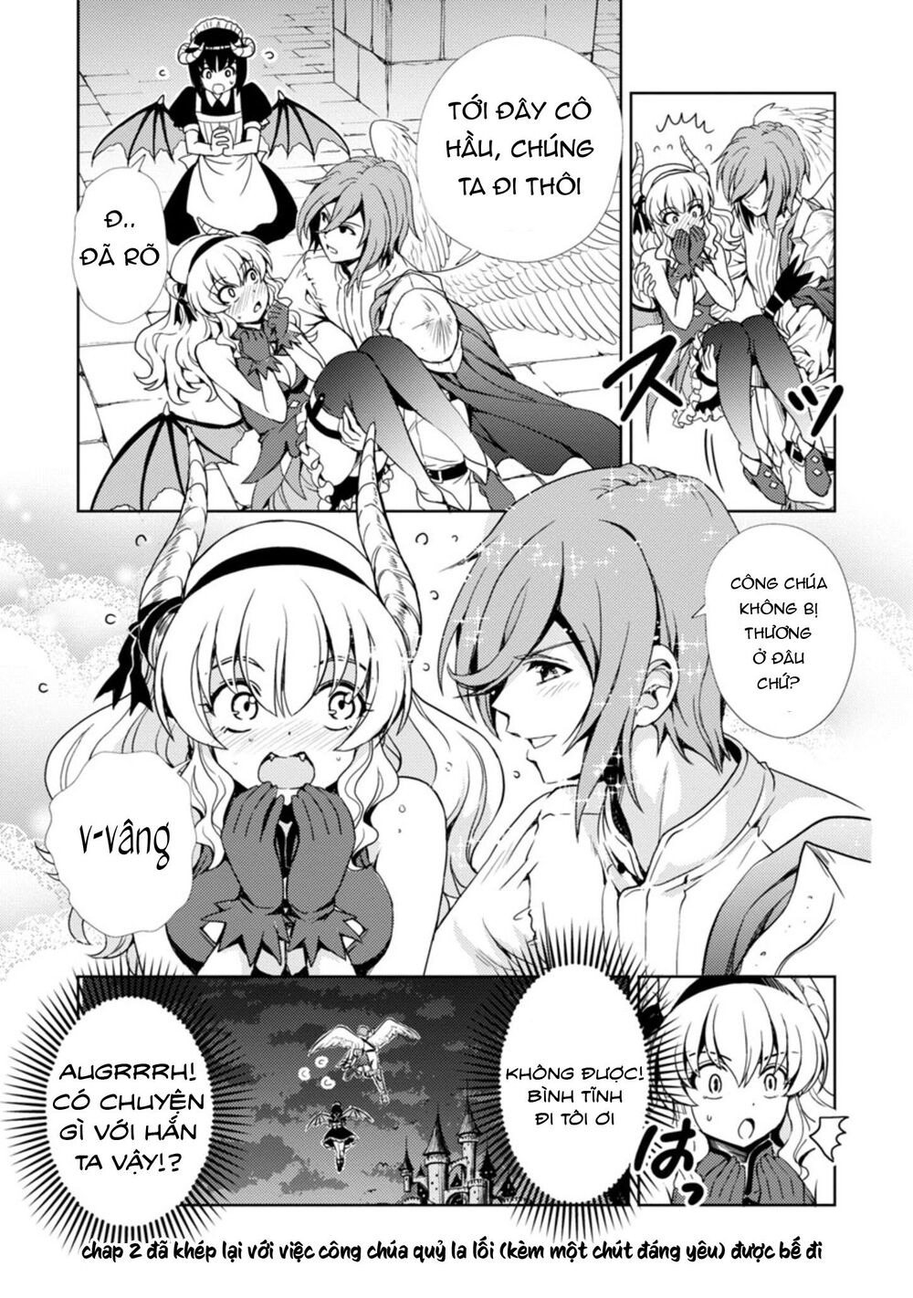 Con Gái Của Quỷ Vương Dễ Đối Phó Thật Đấy Chap 2 - Next Chap 3