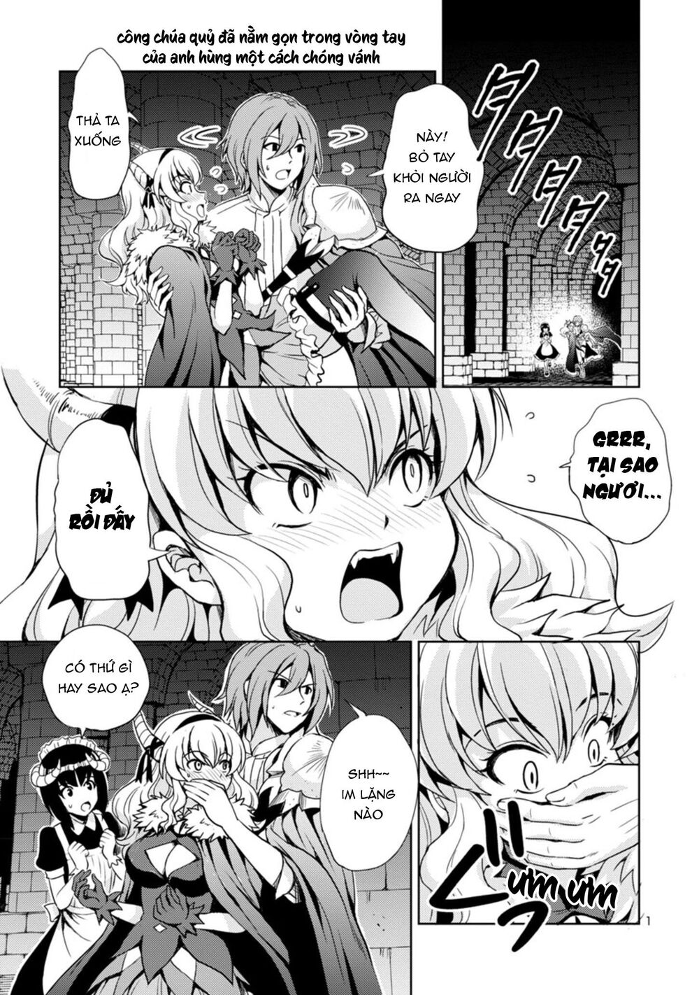 Con Gái Của Quỷ Vương Dễ Đối Phó Thật Đấy Chap 2 - Next Chap 3