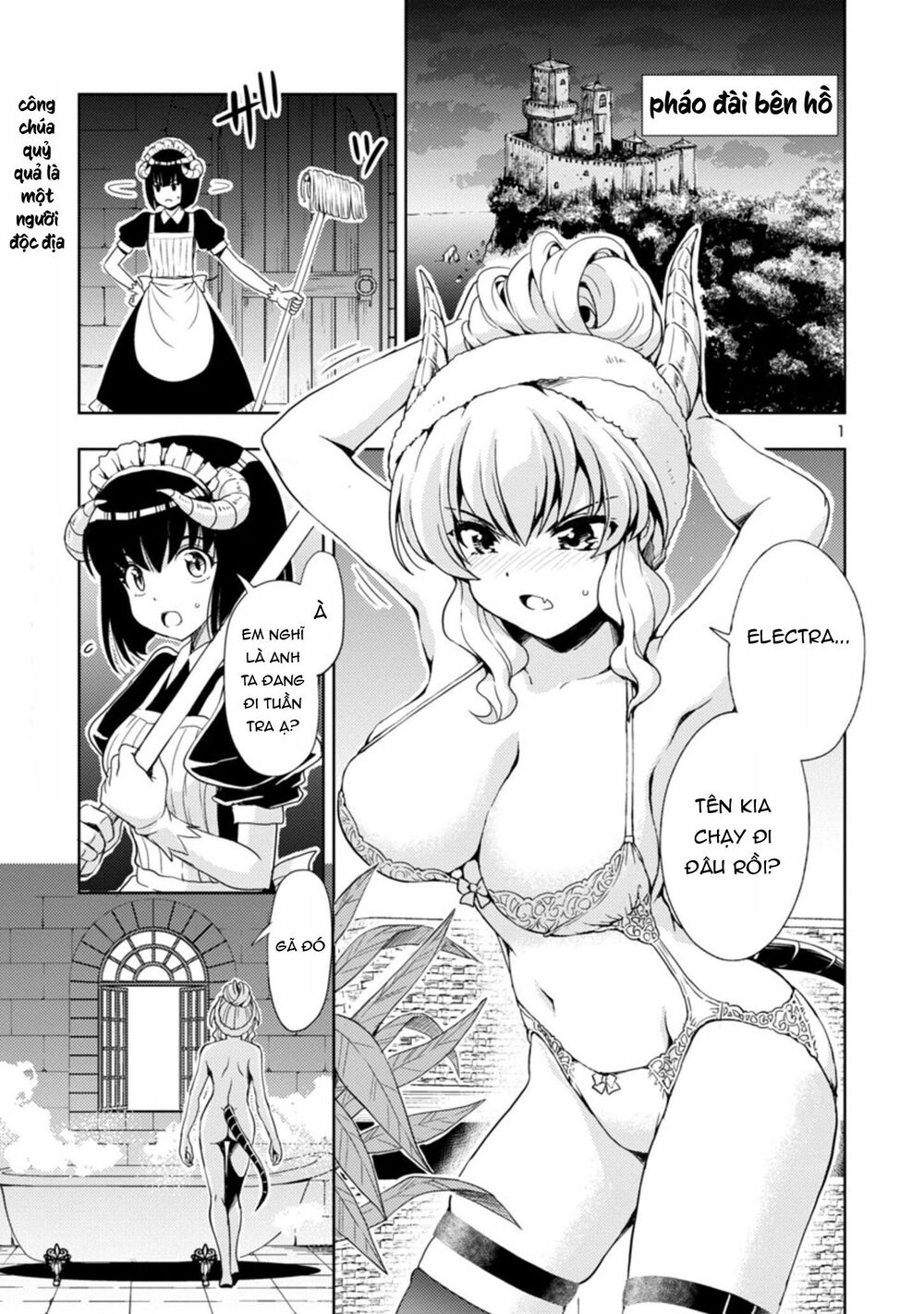 Con Gái Của Quỷ Vương Dễ Đối Phó Thật Đấy Chap 3 - Next Chap 4