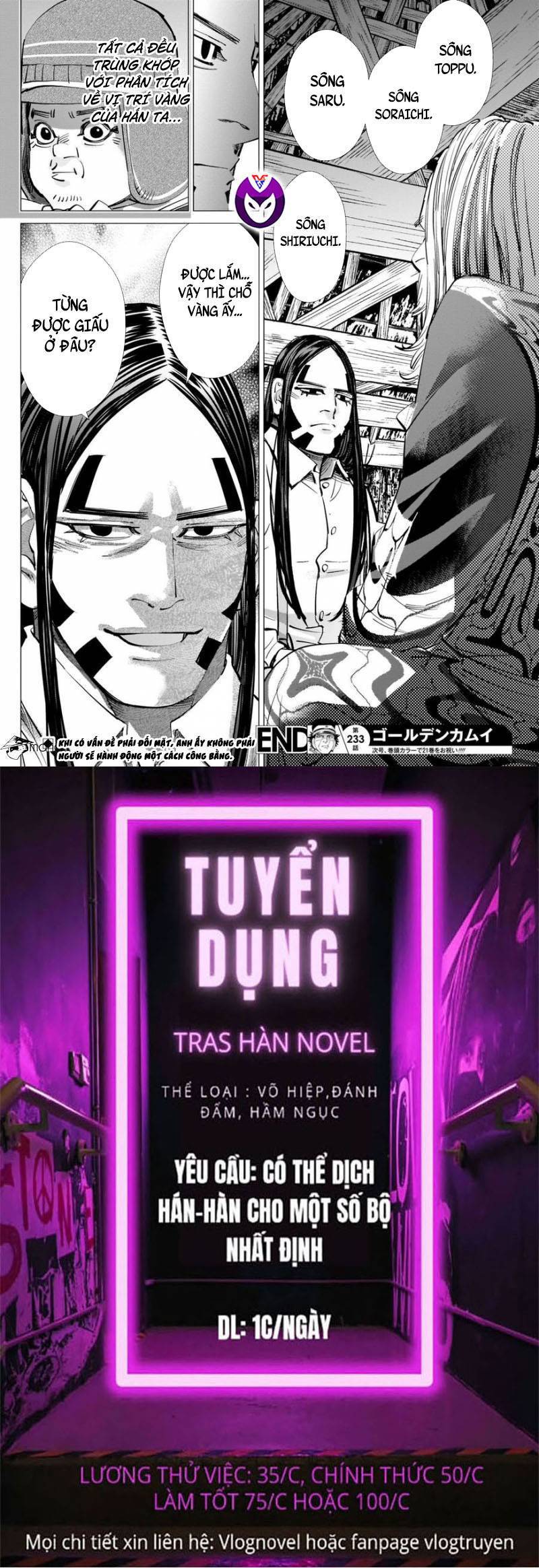 Cơn Sốt Vàng Sau Chiến Tranh Chap 233 - Next Chap 234