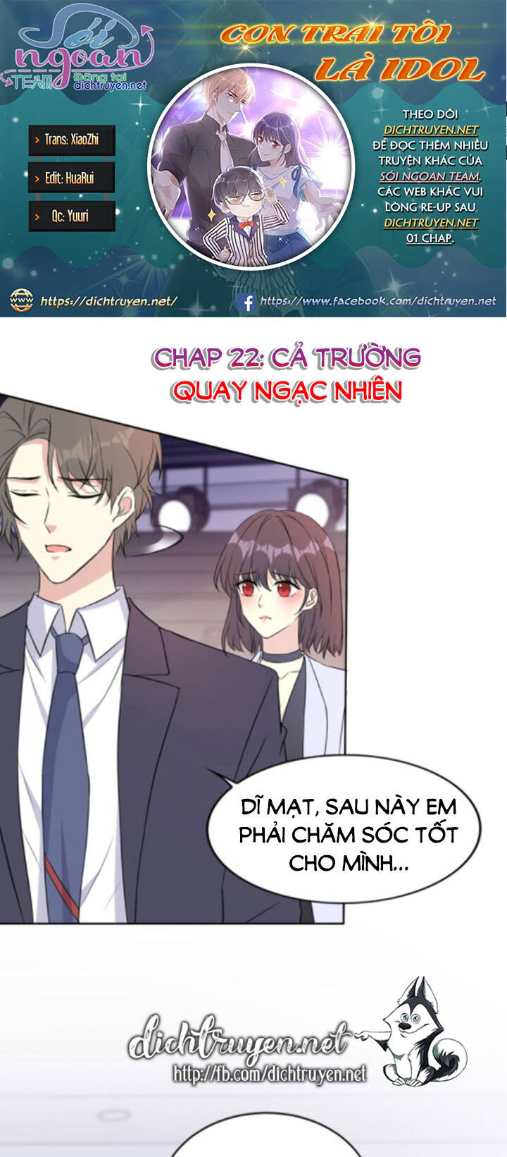 Con Trai Tôi Là Thần Tượng Hàng Đầu Chap 22 - Next Chap 23
