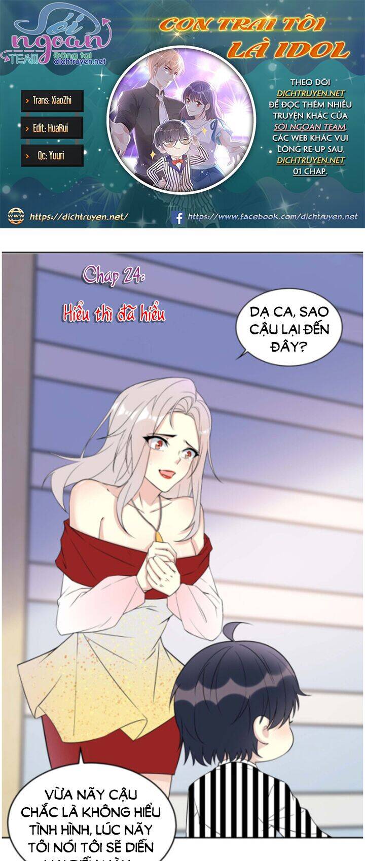 Con Trai Tôi Là Thần Tượng Hàng Đầu Chap 24 - Next Chap 25