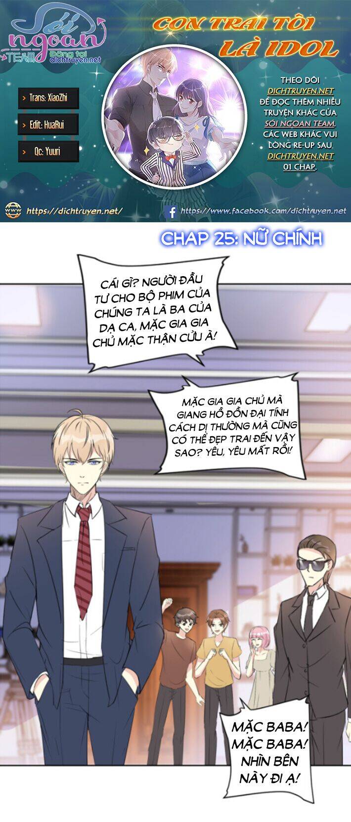 Con Trai Tôi Là Thần Tượng Hàng Đầu Chap 25 - Next Chap 26