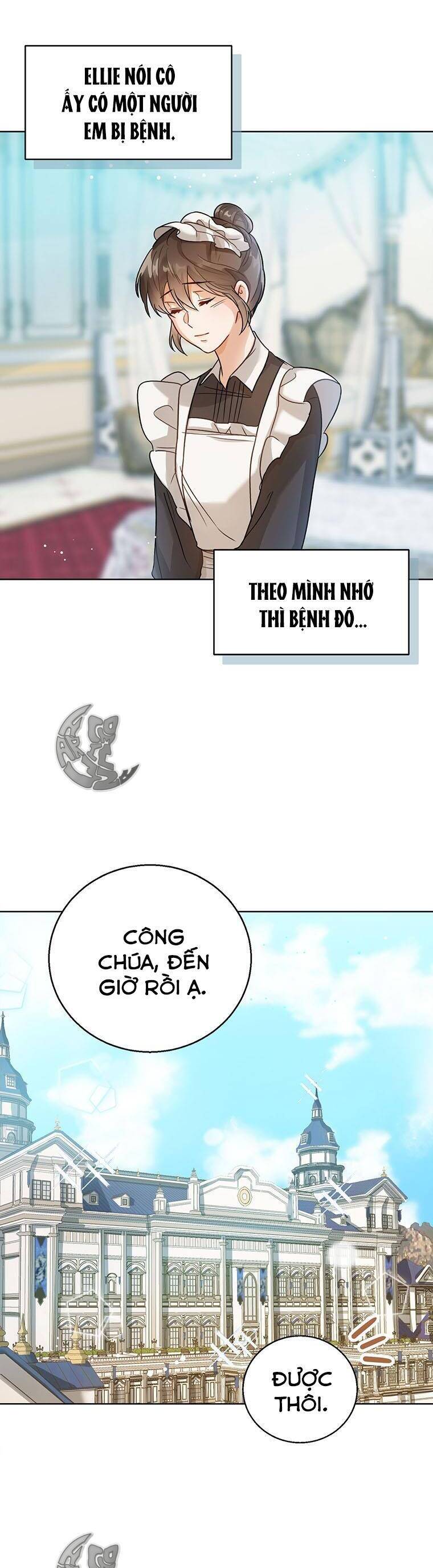 Công Chúa Bé Con Nhìn Vào Cửa Sổ Trạng Thái Chap 5 - Next Chap 6