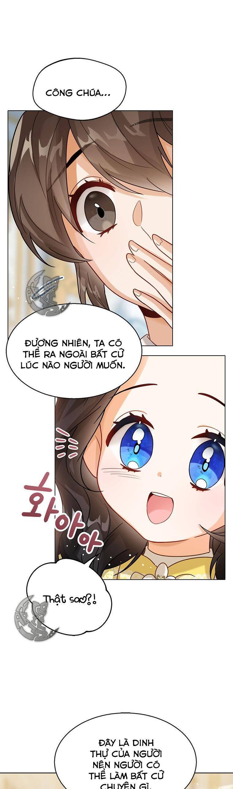 Công Chúa Bé Con Nhìn Vào Cửa Sổ Trạng Thái Chap 6 - Next Chap 7