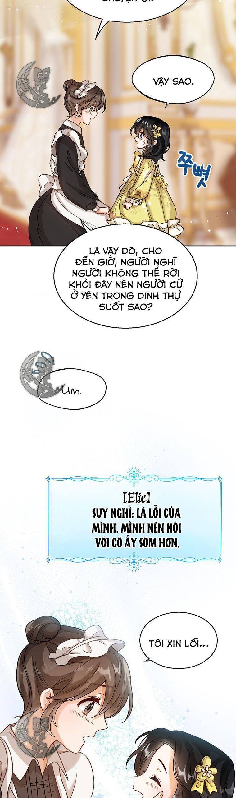 Công Chúa Bé Con Nhìn Vào Cửa Sổ Trạng Thái Chap 6 - Next Chap 7