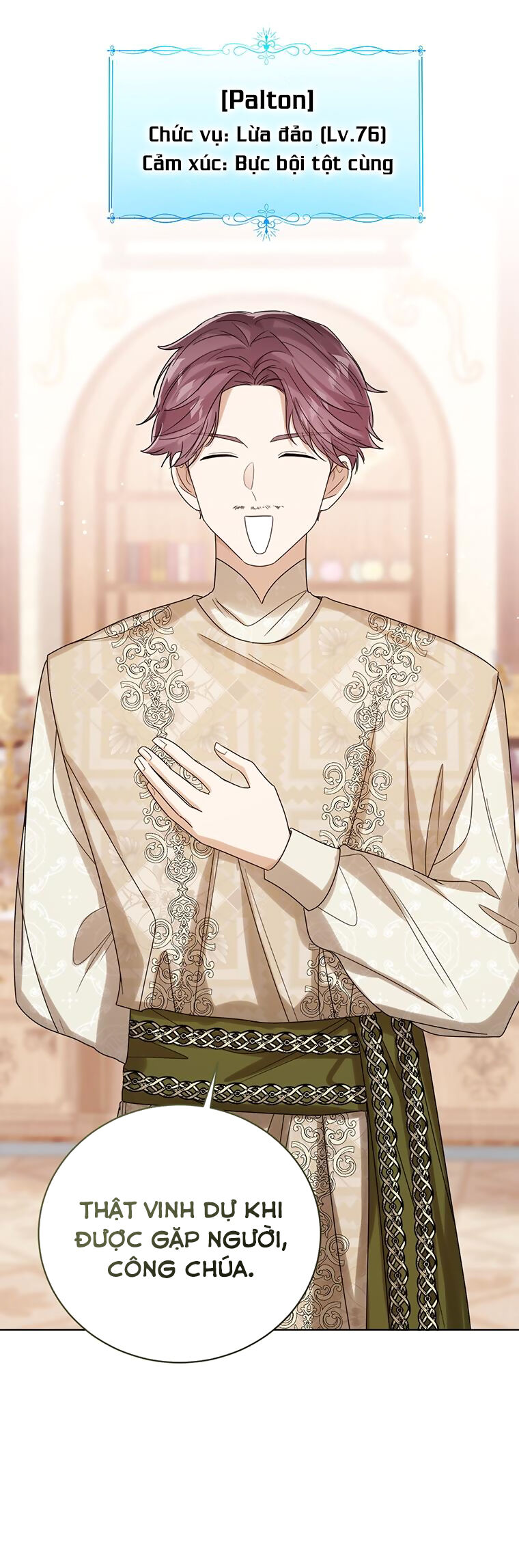 Công Chúa Bé Con Nhìn Vào Cửa Sổ Trạng Thái Chap 73 - Next Chap 74