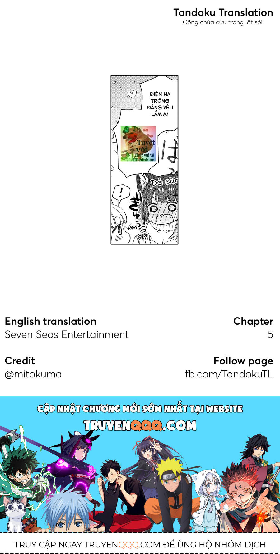 Công Chúa Cừu Trong Lốt Sói Chap 5 - Next Chap 6