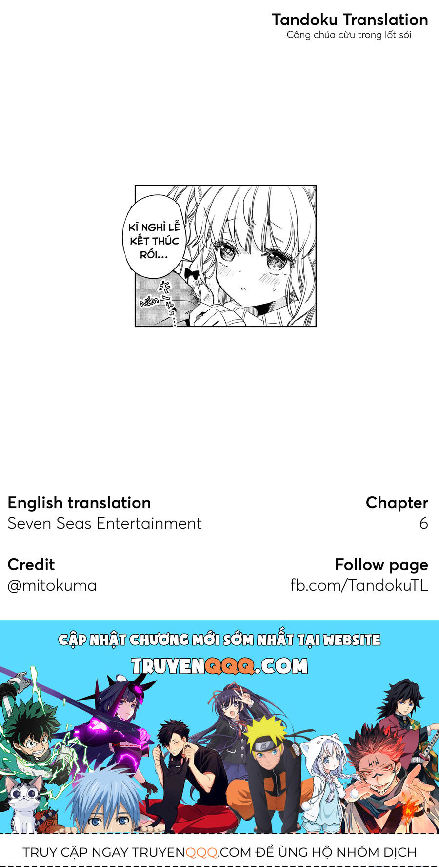 Công Chúa Cừu Trong Lốt Sói Chap 6 - Next Chap 7