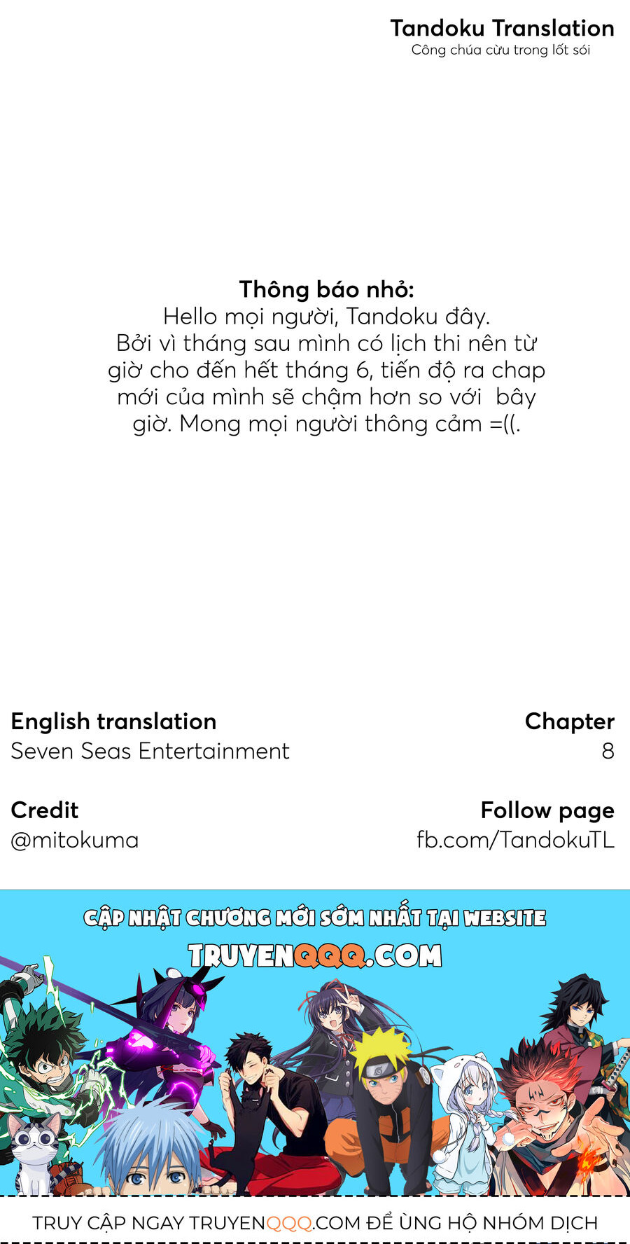Công Chúa Cừu Trong Lốt Sói Chap 8 - Next Chap 9
