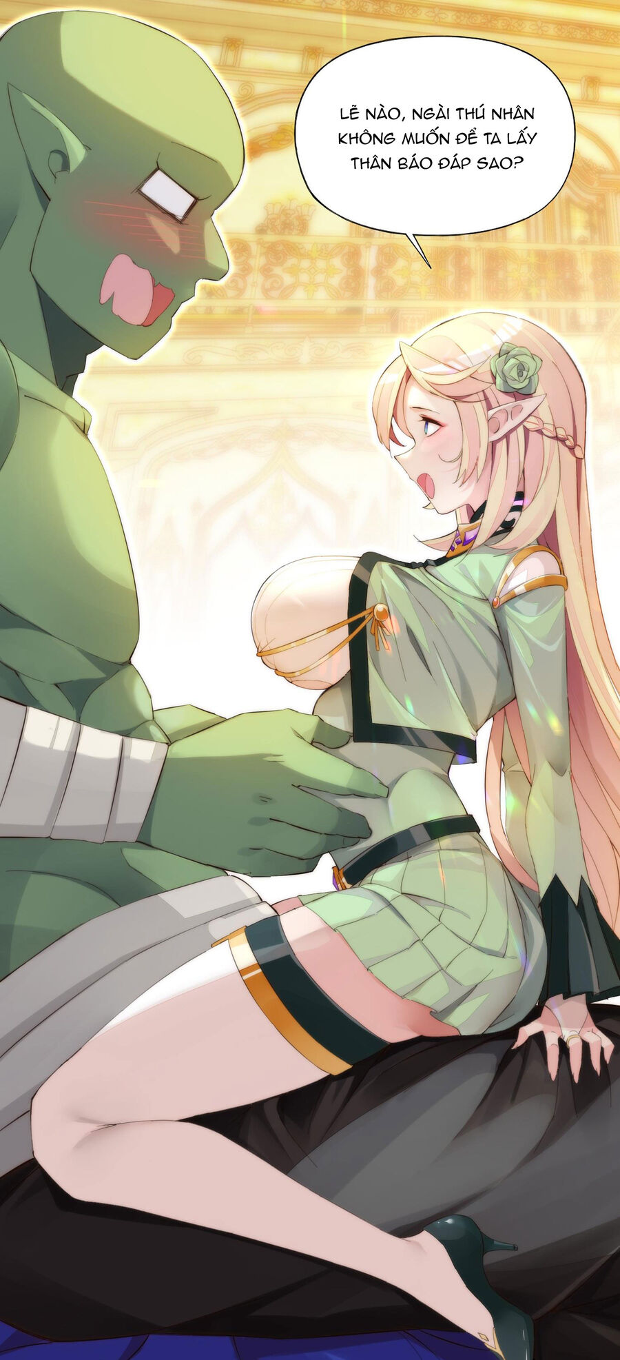 Công Chúa Yêu Tinh Cực Muốn Bị Thú Nhân Tấn Công Chap 9 - Next Chap 10