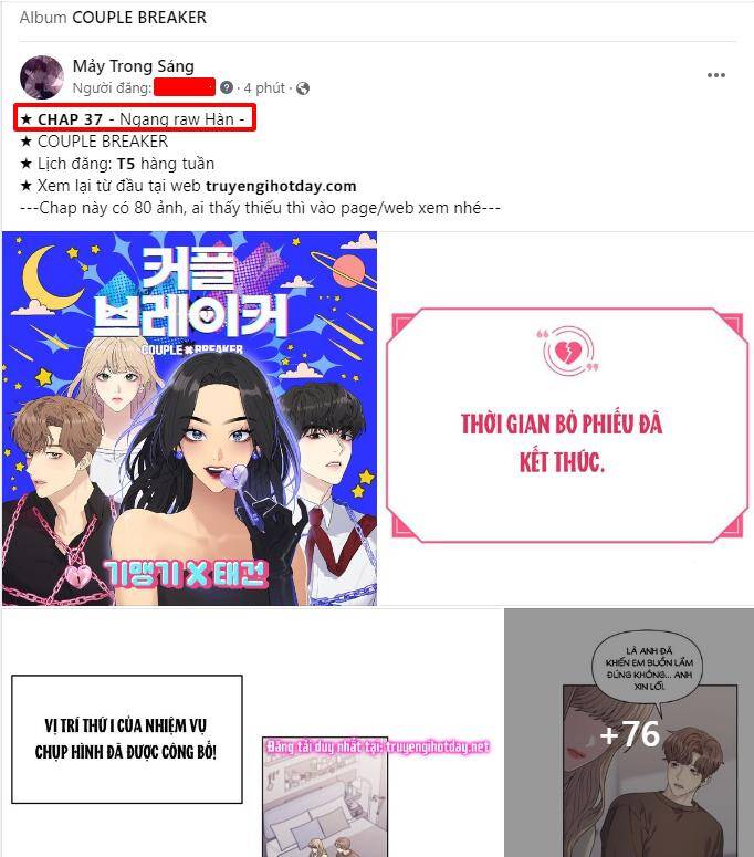 Couple Breaker Chap 371 - Next Chap 372