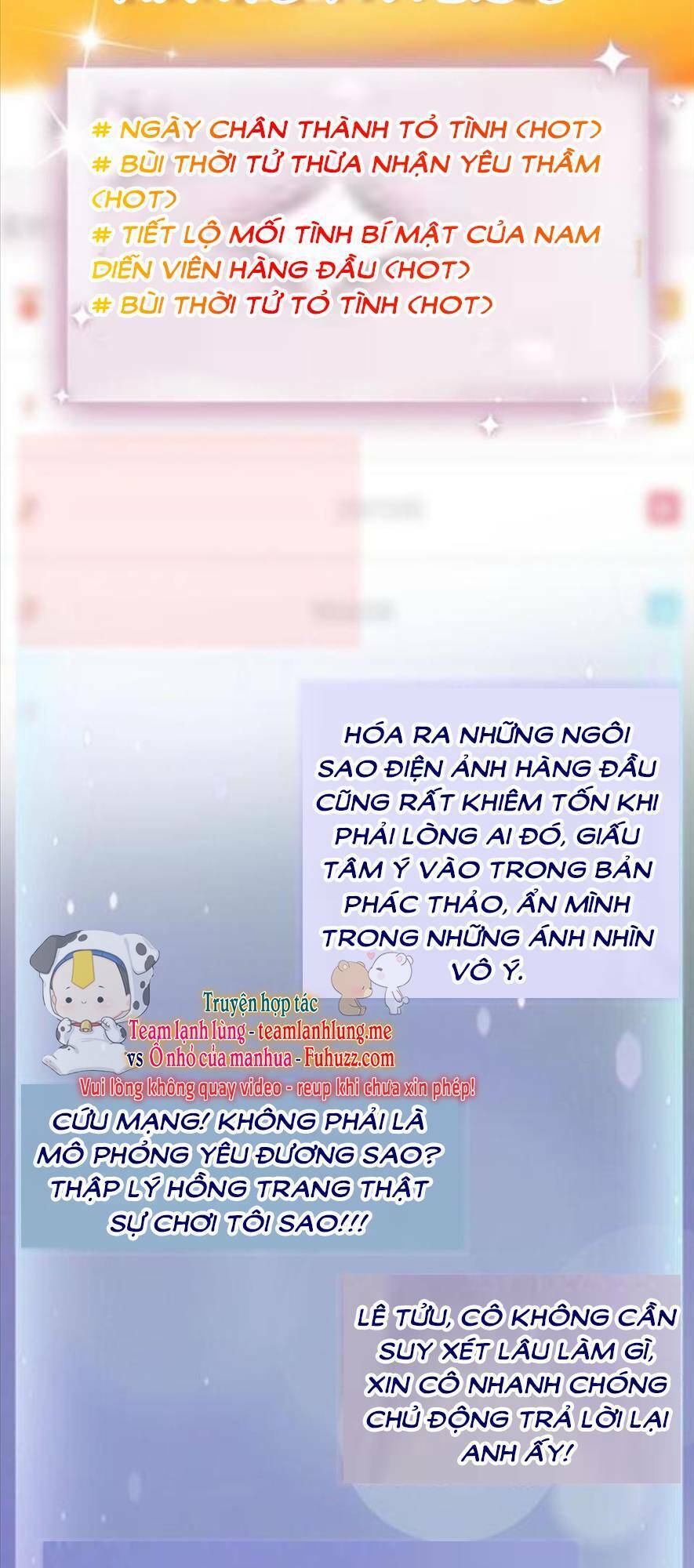Cùng Đỉnh Luu Ảnh Đế Yêu Đương Phát Đường Chap 98 - Next Chap 99