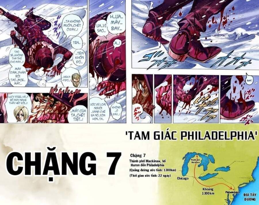 Cuộc Phiêu Lưu Bí Ẩn Phần 7: Steel Ball Run Chap 55 - Next Chap 56