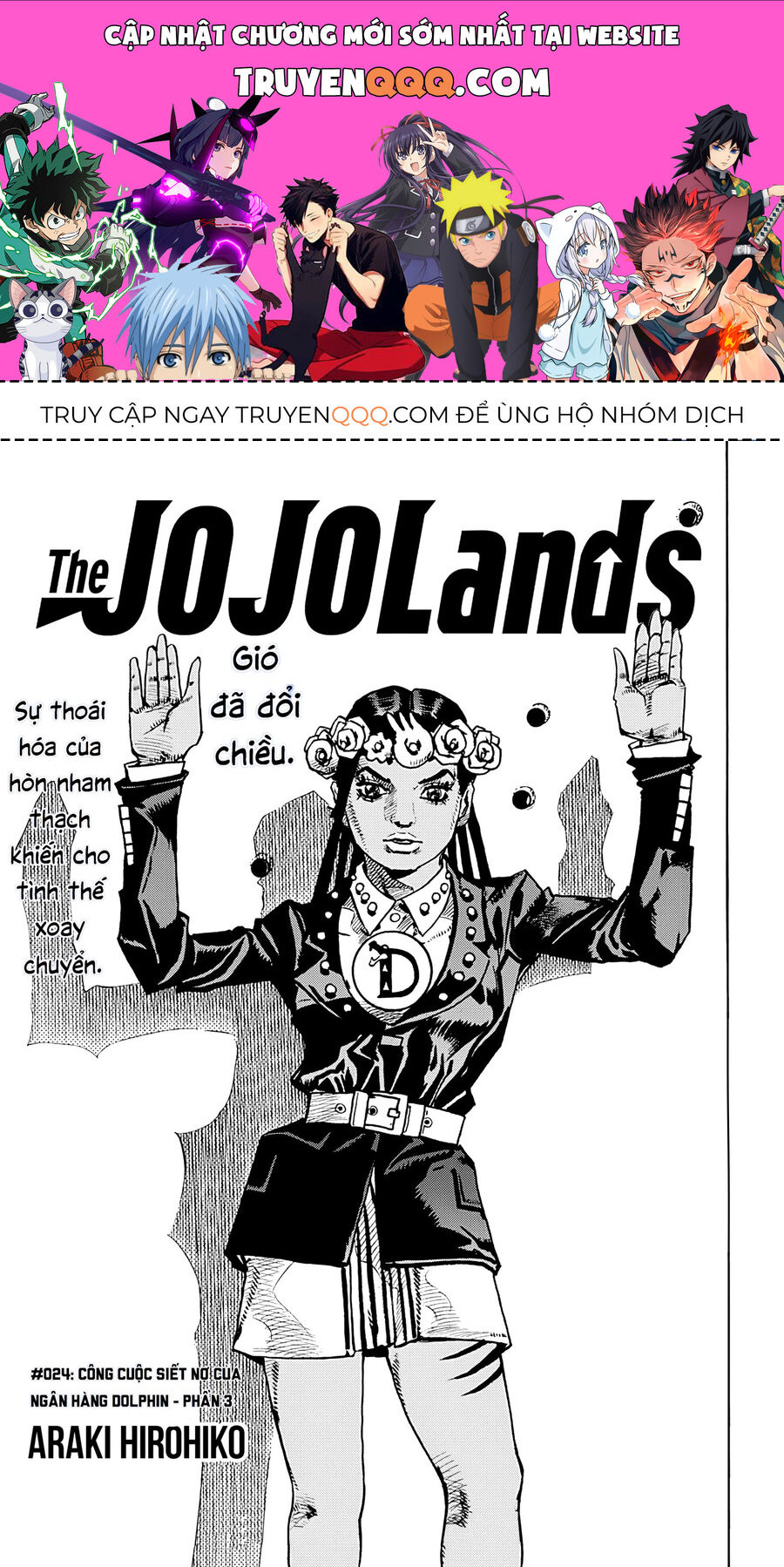 Cuộc Phiêu Lưu Kỳ Bí Của Jojo Phần 9: The Jojolands Chap 24 - Next Chap 25