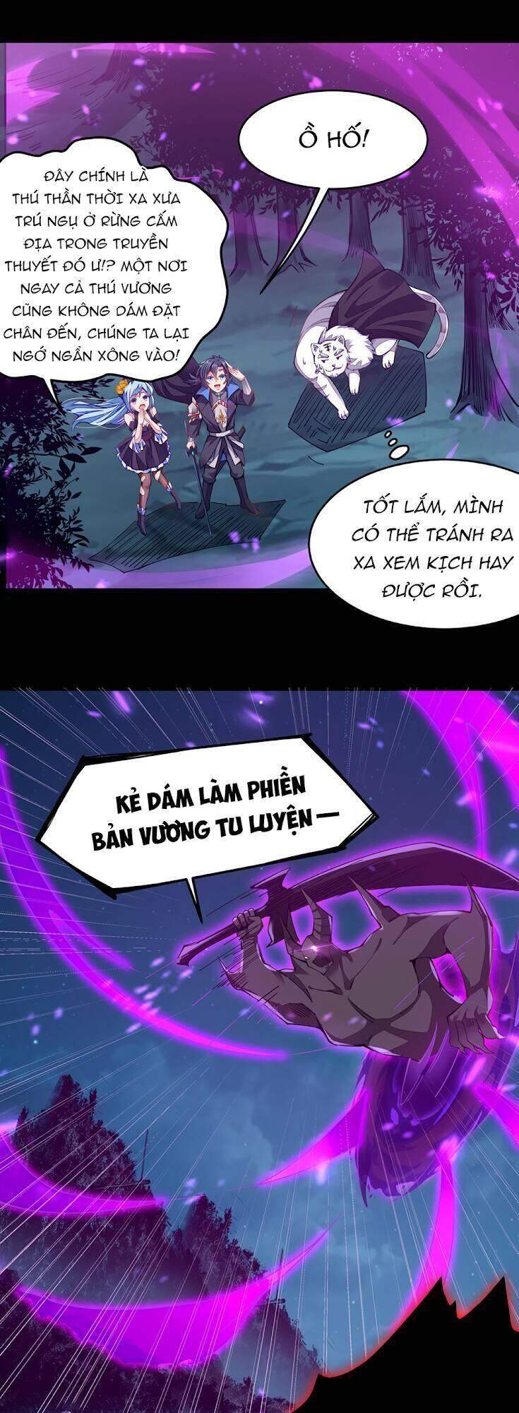Cuộc Sống Của Kiếm Thần Cũng Không Hẳn Là Chán Chap 4 - Next Chap 5