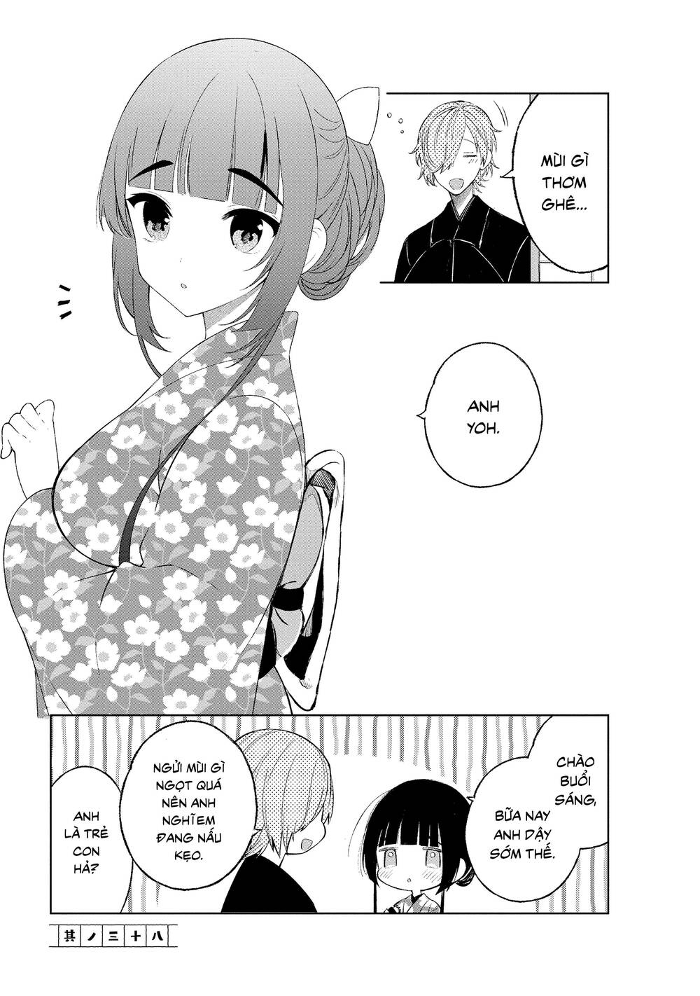 Cuộc Sống Hằng Ngày Của Cặp Đôi Mới Cưới Chap 38 - Next Chap 39