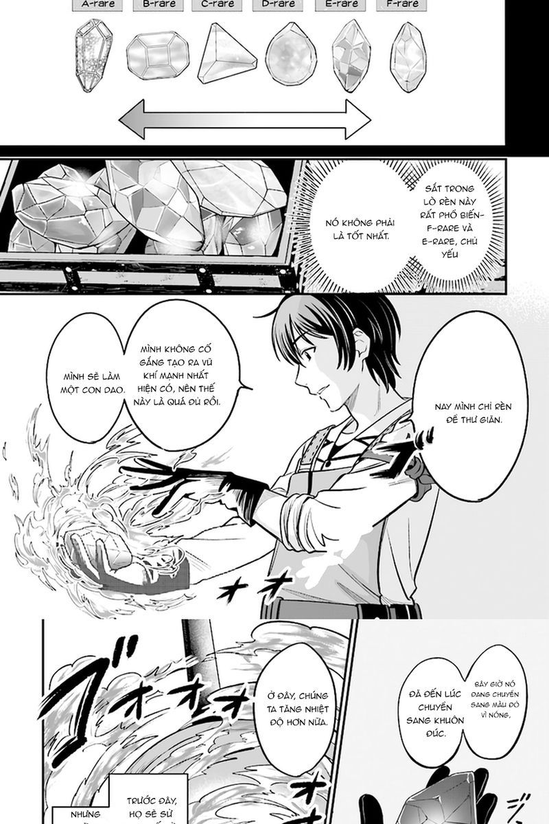 Cuộc Sống Hằng Ngày Của Thợ Rèn Hoàng Gia Sau Khi Bị Trục Xuất Chap 3 - Next Chap 4