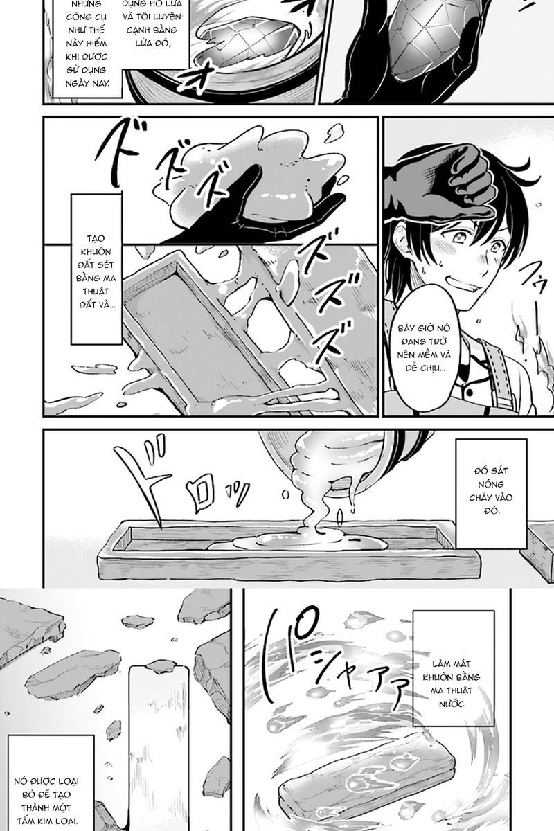 Cuộc Sống Hằng Ngày Của Thợ Rèn Hoàng Gia Sau Khi Bị Trục Xuất Chap 3 - Next Chap 4