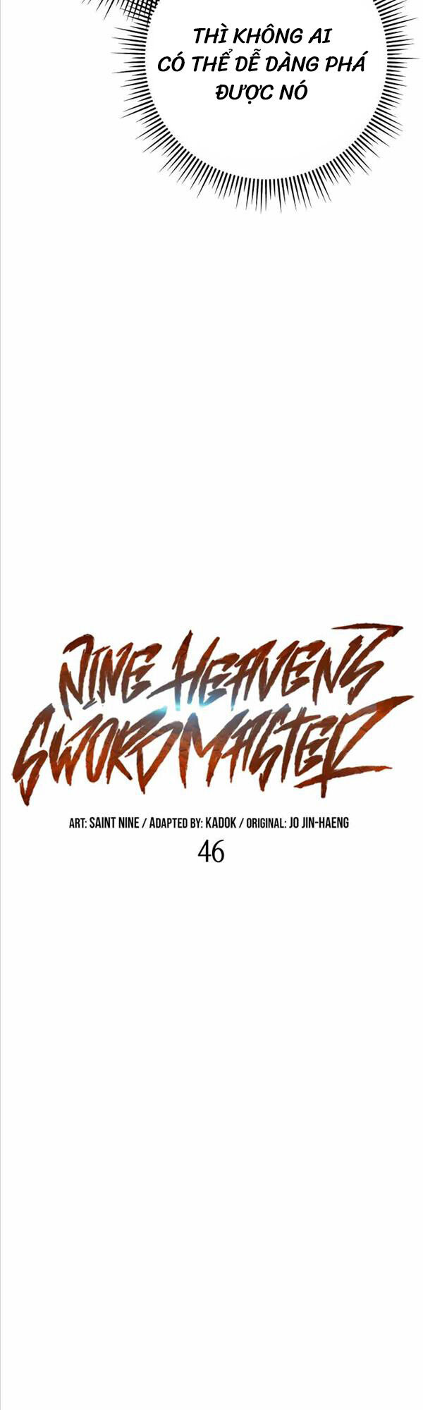 Cửu Thiên Kiếm Pháp Chap 46 - Next Chap 47