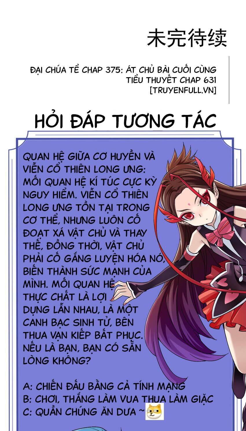 Đại Chúa Tể Chap 375 - Next Chap 376