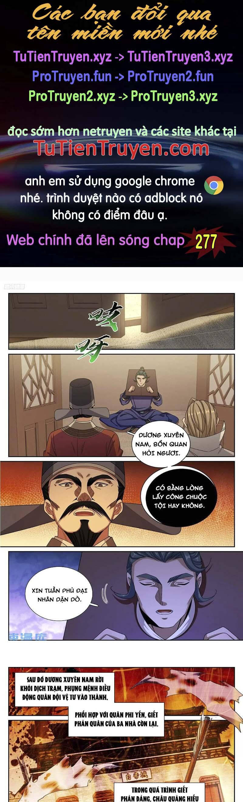 Đại Phụng Đả Canh Nhân Chap 276 - Next Chap 277