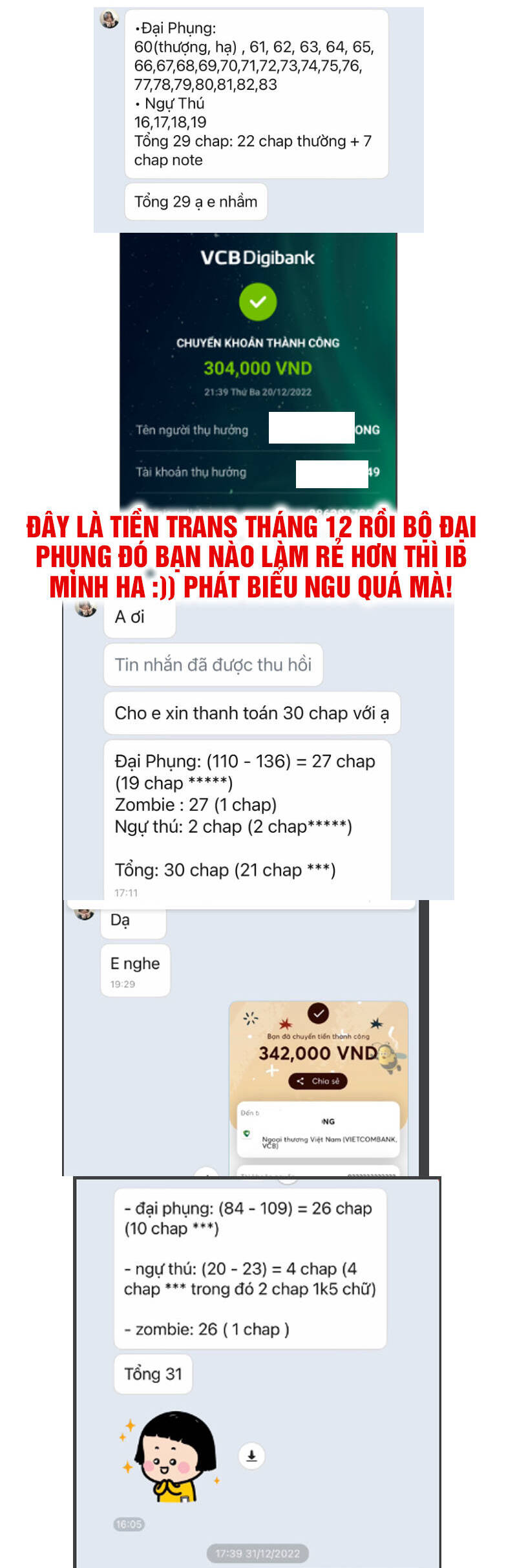 Đại Phụng Đả Canh Nhân Chap 77 - Next Chap 78
