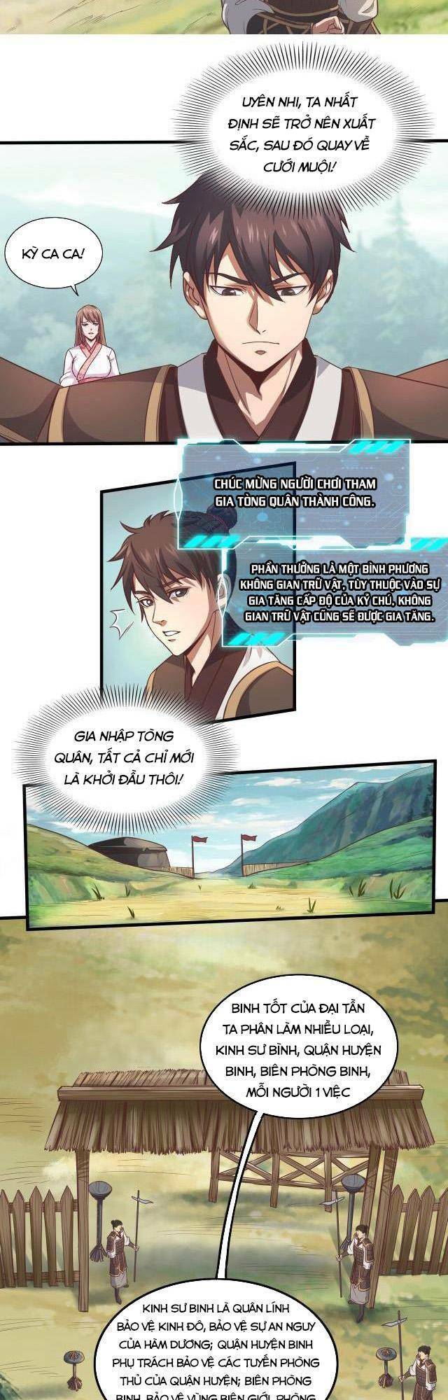 Đại Tần: Ta Con Trai Tần Thủy Hoàng Giết Địch Thăng Cấp Thành Thần Chap 2 - Next Chap 3