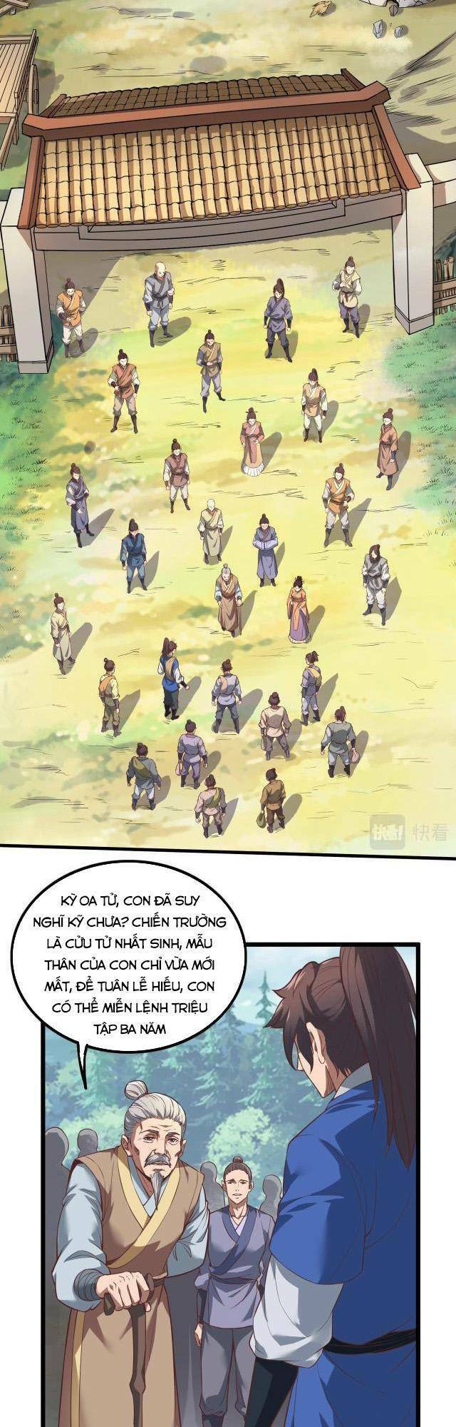 Đại Tần: Ta Con Trai Tần Thủy Hoàng Giết Địch Thăng Cấp Thành Thần Chap 2 - Next Chap 3