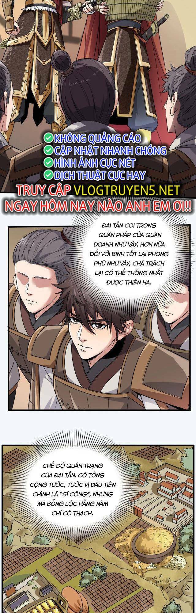 Đại Tần: Ta Con Trai Tần Thủy Hoàng Giết Địch Thăng Cấp Thành Thần Chap 3 - Next Chap 4