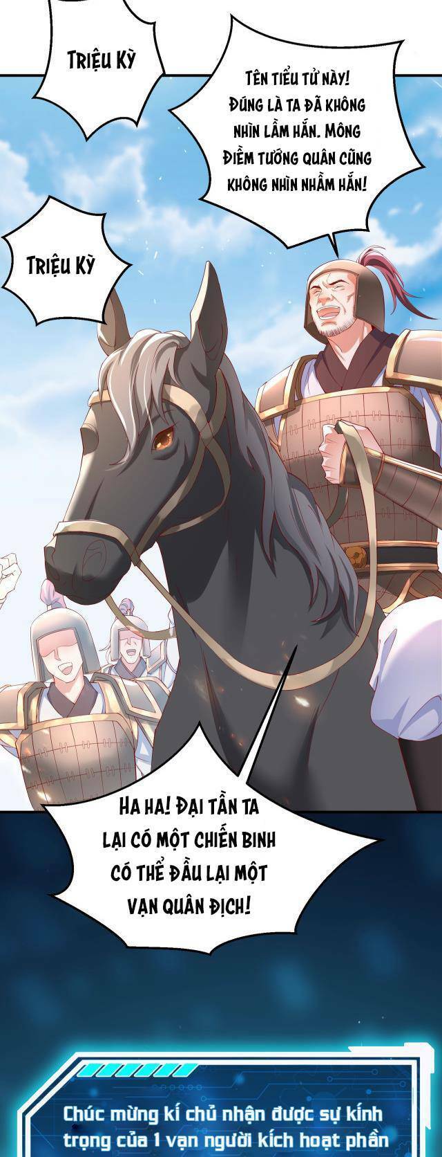 Đại Tần: Ta Con Trai Tần Thủy Hoàng Giết Địch Thăng Cấp Thành Thần Chap 7 - Next Chap 8