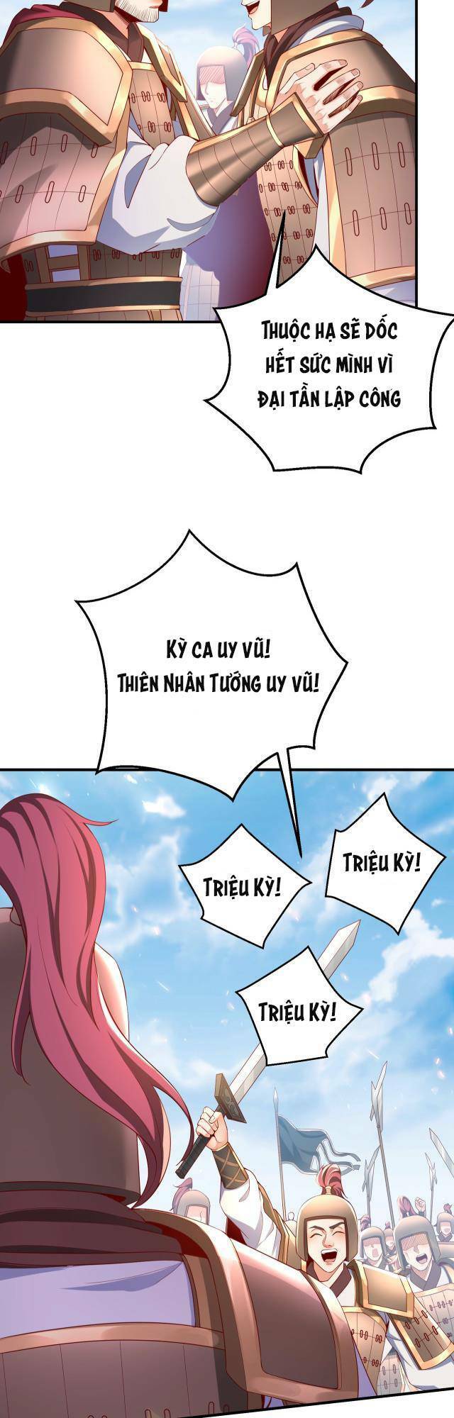 Đại Tần: Ta Con Trai Tần Thủy Hoàng Giết Địch Thăng Cấp Thành Thần Chap 7 - Next Chap 8