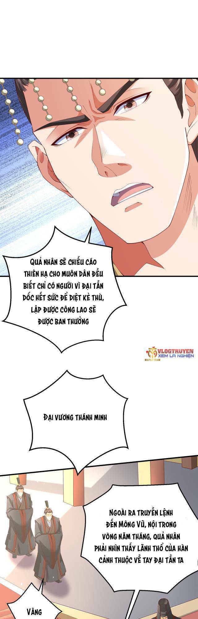 Đại Tần: Ta Con Trai Tần Thủy Hoàng Giết Địch Thăng Cấp Thành Thần Chap 8 - Next Chap 9