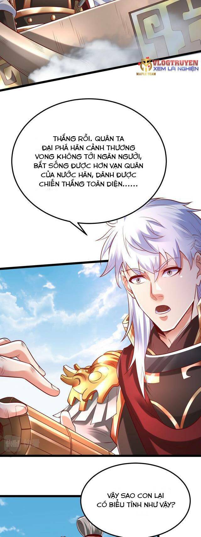 Đại Tần: Ta Con Trai Tần Thủy Hoàng Giết Địch Thăng Cấp Thành Thần Chap 8 - Next Chap 9
