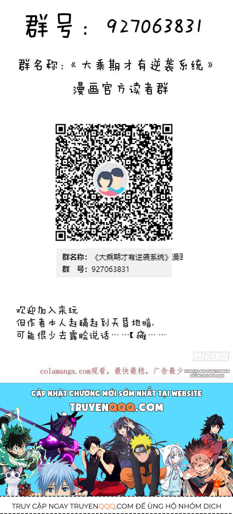 Đại Thừa Kỳ Mới Có Nghịch Tập Hệ Thống Chap 212 - Next Chap 213
