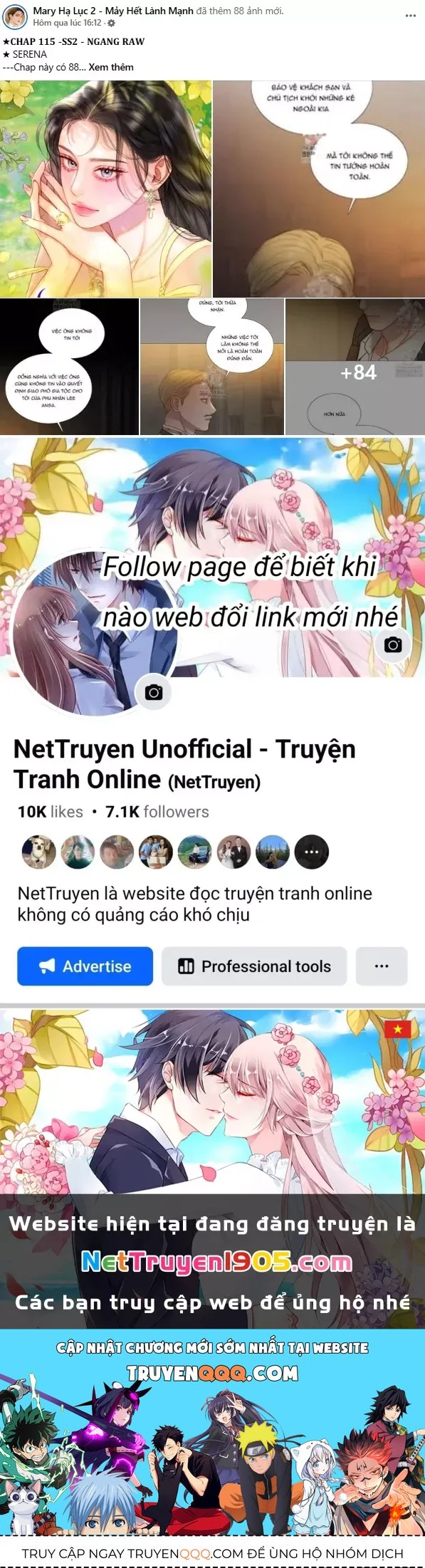Dành Cho Nhân Vật Bị Bỏ Rơi Yêu Thích Nhất Của Tôi Chap 1071 - Next Chap 1072