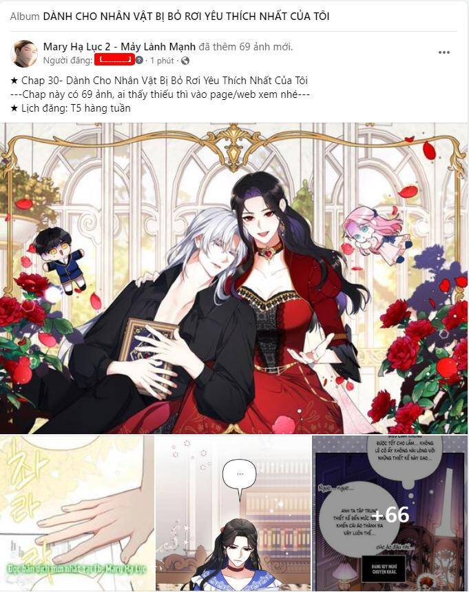 Dành Cho Nhân Vật Bị Bỏ Rơi Yêu Thích Nhất Của Tôi Chap 301 - Next Chap 302