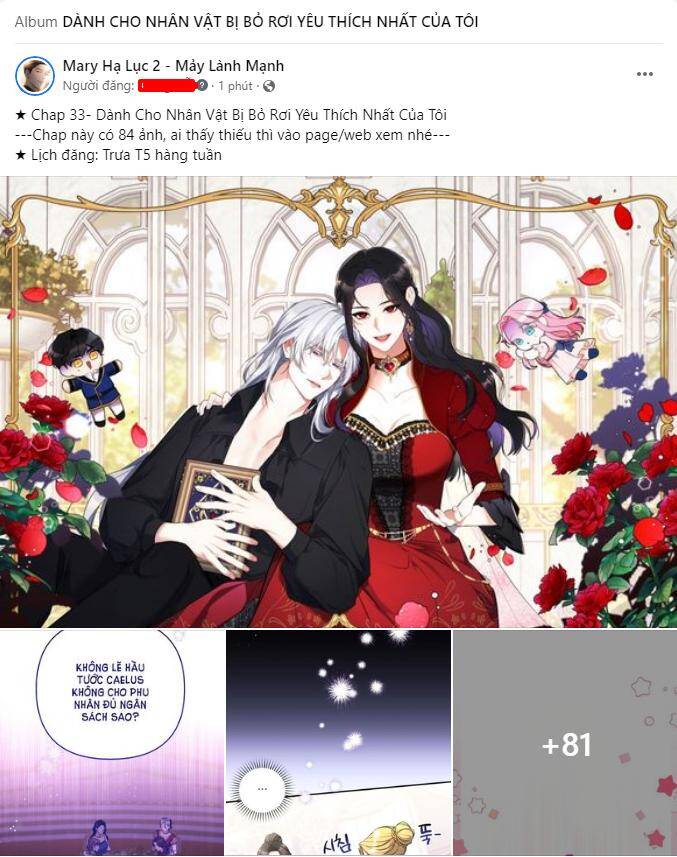 Dành Cho Nhân Vật Bị Bỏ Rơi Yêu Thích Nhất Của Tôi Chap 331 - Next Chap 332