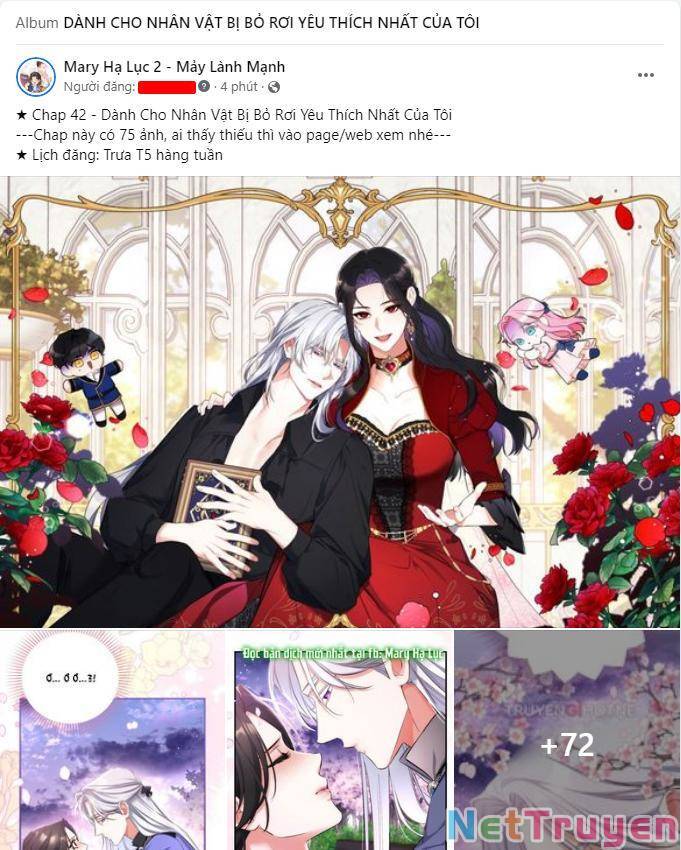 Dành Cho Nhân Vật Bị Bỏ Rơi Yêu Thích Nhất Của Tôi Chap 421 - Next Chap 422