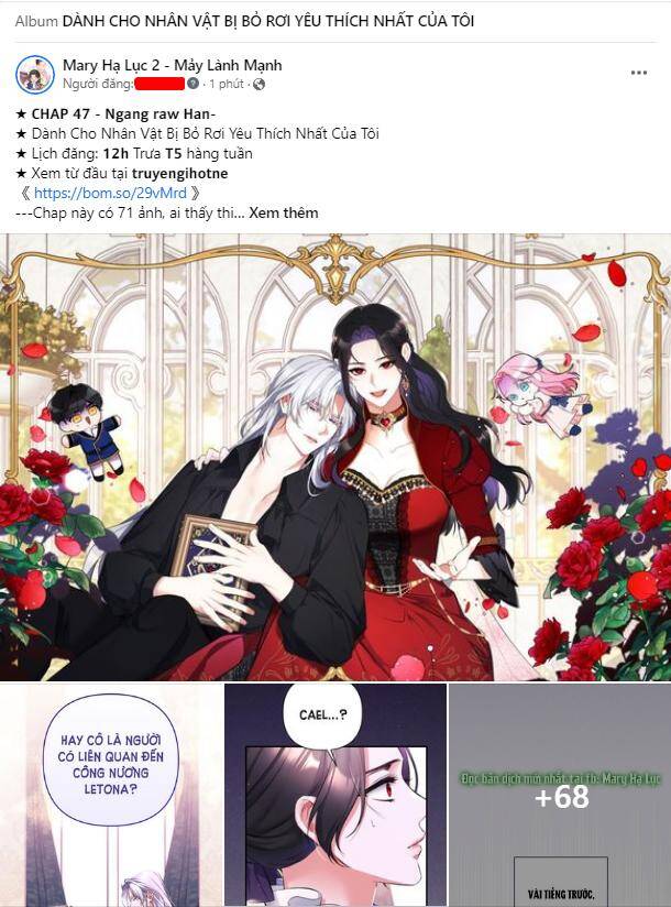 Dành Cho Nhân Vật Bị Bỏ Rơi Yêu Thích Nhất Của Tôi Chap 471 - Next Chap 472