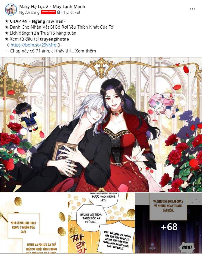 Dành Cho Nhân Vật Bị Bỏ Rơi Yêu Thích Nhất Của Tôi Chap 491 - Next Chap 492