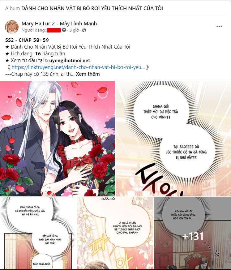 Dành Cho Nhân Vật Bị Bỏ Rơi Yêu Thích Nhất Của Tôi Chap 581 - Next Chap 582