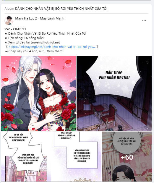 Dành Cho Nhân Vật Bị Bỏ Rơi Yêu Thích Nhất Của Tôi Chap 711 - Next Chap 712