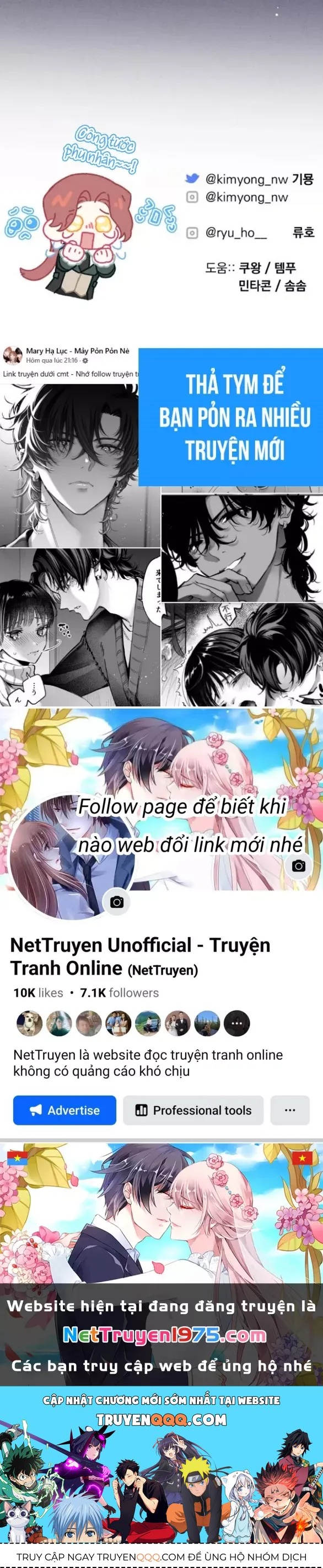 Dành Cho Nhân Vật Bị Bỏ Rơi Yêu Thích Nhất Của Tôi Chap 982 - Next Chap 983