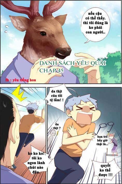 Danh Sách Yêu Quái Chap 43 - Next Chap 44