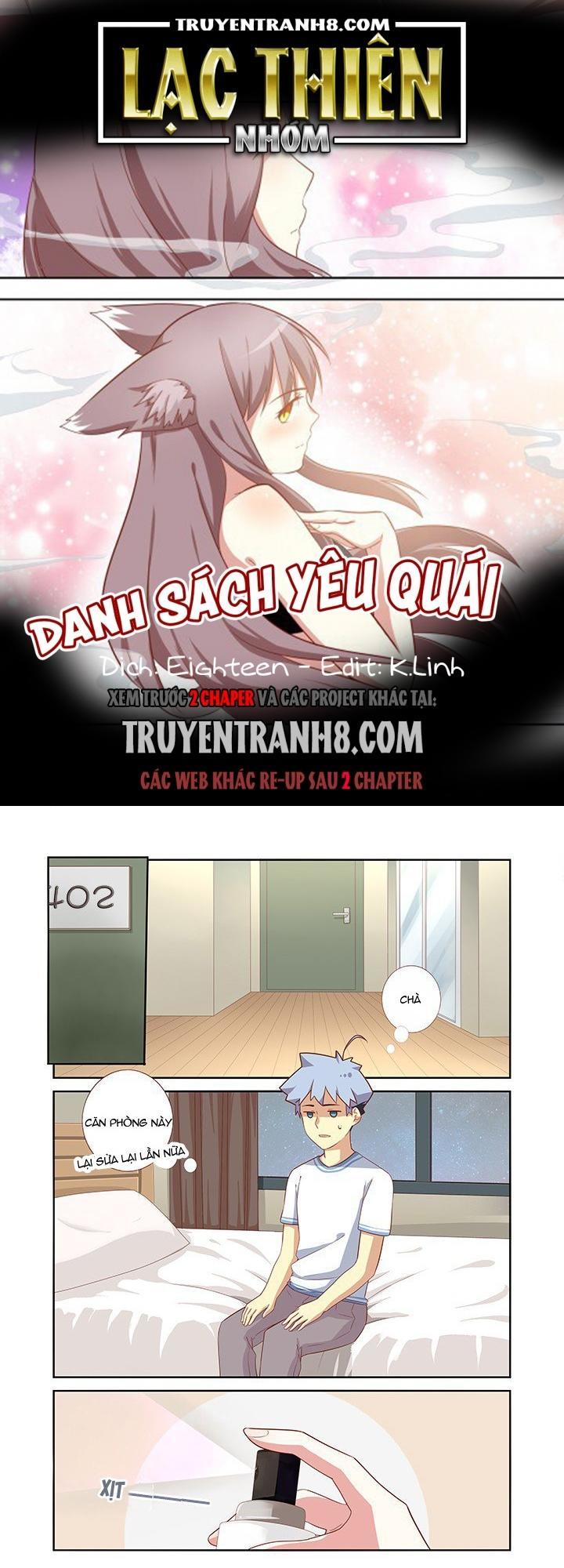 Danh Sách Yêu Quái Chap 48 - Next Chap 49