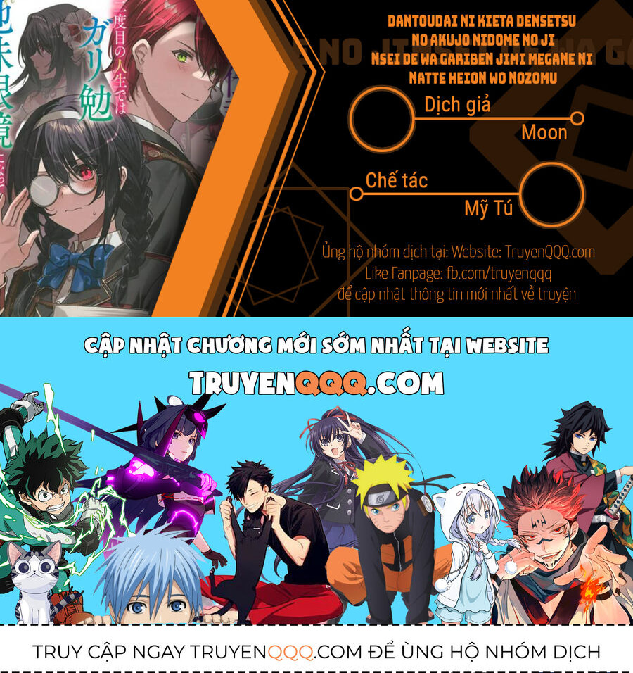 Dantoudai Ni Kieta Densetsu No Akujo Nidome No Jinsei De Wa Gariben Jimi Megane Ni Natte Heion Wo Nozomu Chap 45 - Next Chap 46