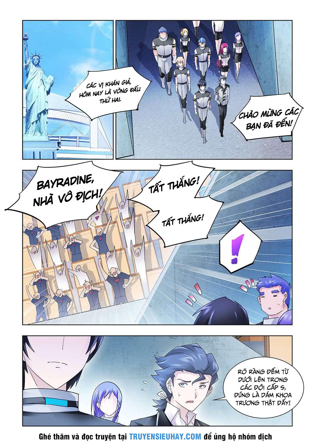 Đấu Chiến Cuồng Triều Chap 166 - Next Chap 167