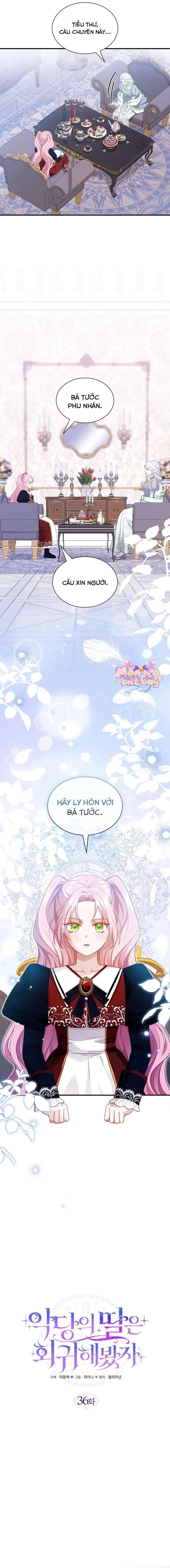 Dẫu Cho Con Gái Của Kẻ Phản Diện Trùng Sinh Chap 36 - Next Chap 37