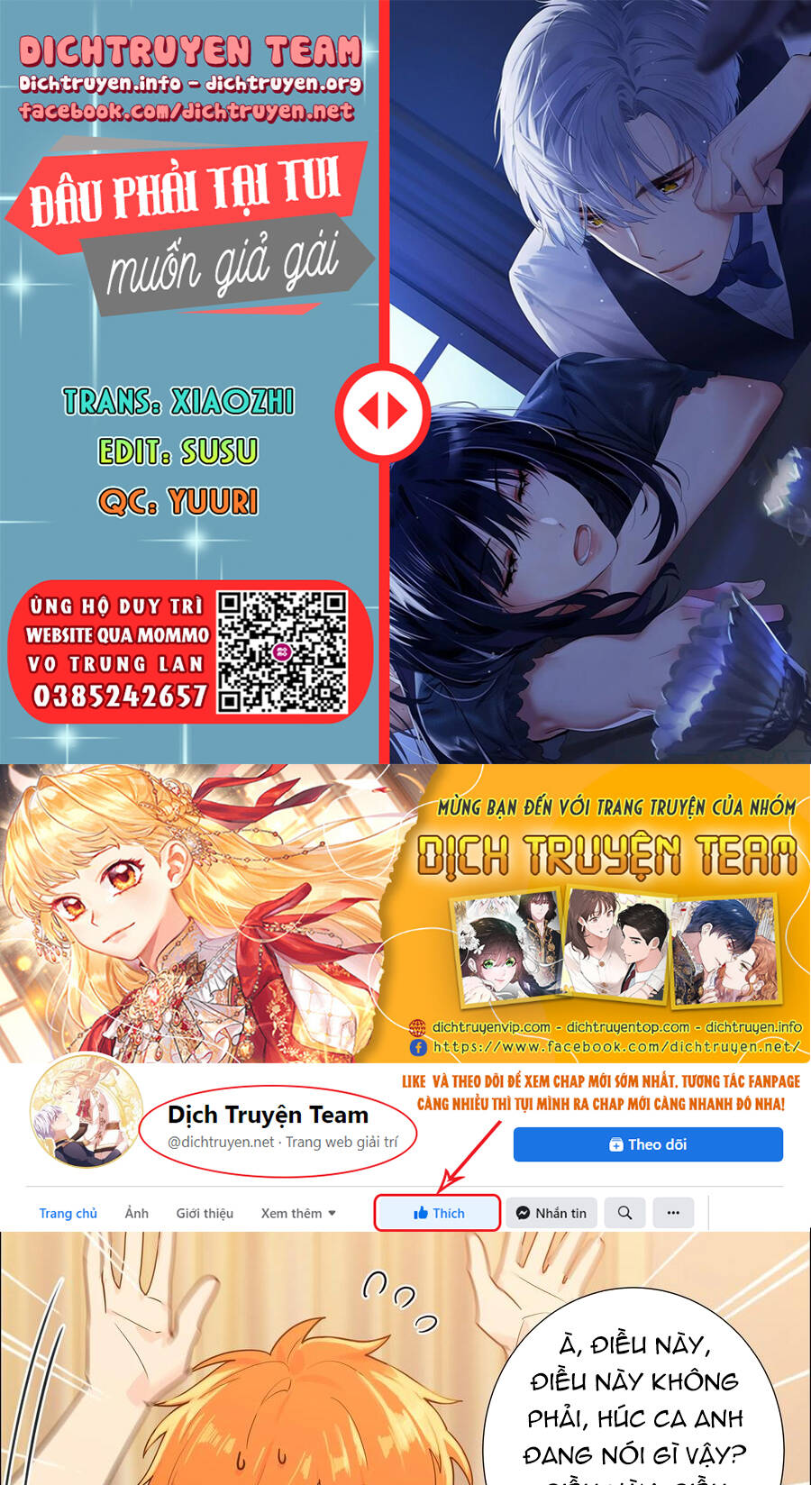 Đâu Phải Tại Tui Muốn Giả Gái Chap 101 - Next Chap 102